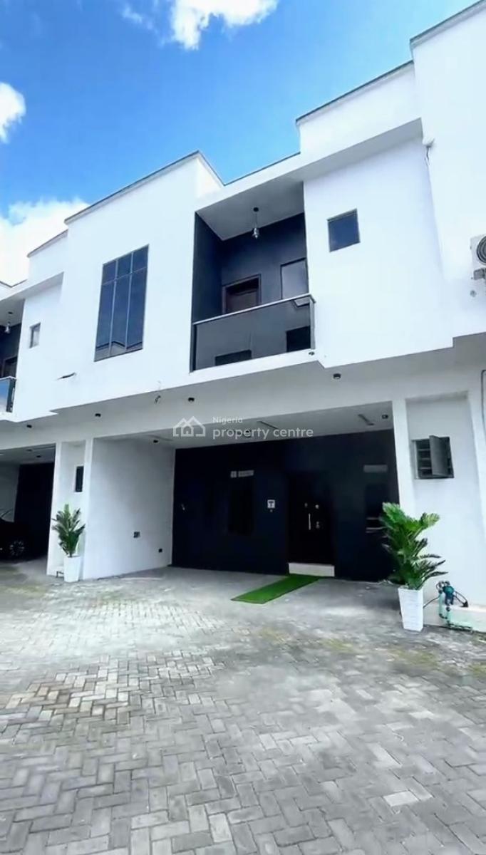 Luxury 4 Bedroom Terrace Duplex, Abraham Adesanya, Ajiwe, Ajah, Lagos, Terraced Duplex for Rent