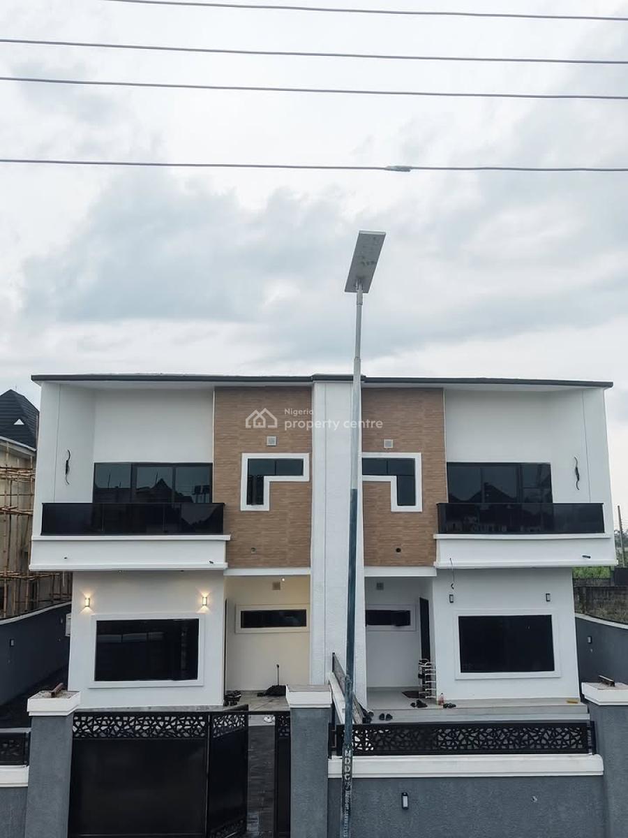 Newly Built Furnished 3 Bedroom Semi-detached Duplex, Shell Cooperative Estate Off Eliozu-eneka Link Road, Eliozu, Port Harcourt, Rivers, Semi-detached Duplex for Sale