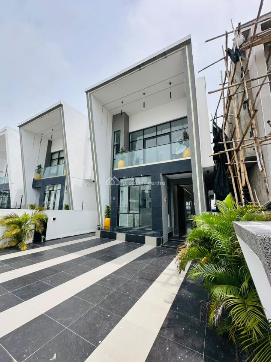 Spacious 5 Bedroom Fully Detached Duplex with Bq & Swimming Pool, Lekki, Ajah, Lagos, House for Sale