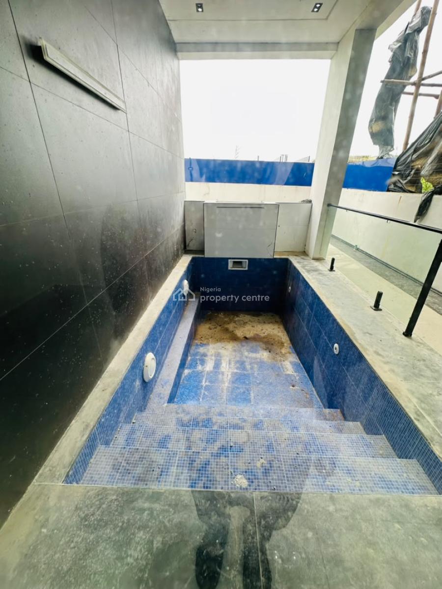 Spacious 5 Bedroom Fully Detached Duplex with Bq & Swimming Pool, Lekki, Ajah, Lagos, House for Sale