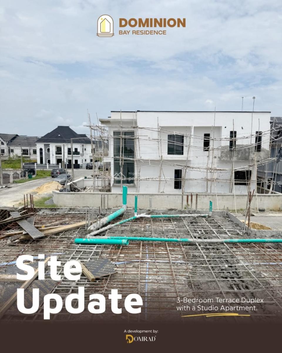 Own a Home with a Good Drainage System, Just Off The Coastal Road ,secure a Unit with 30% Deposit, Ogombo, Ajah, Lagos, Terraced Duplex for Sale