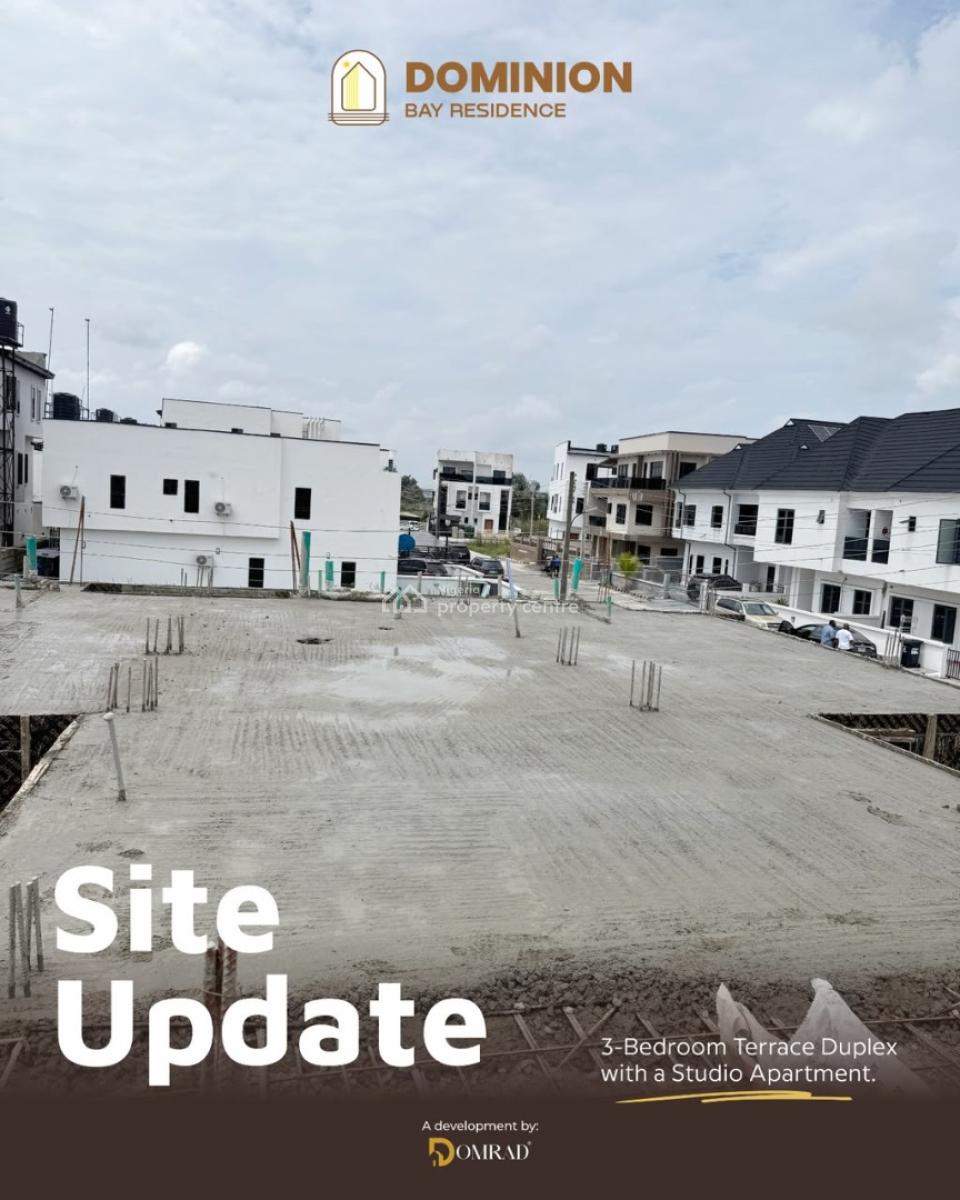 Own a Home with a Good Drainage System, Just Off The Coastal Road ,secure a Unit with 30% Deposit, Ogombo, Ajah, Lagos, Terraced Duplex for Sale