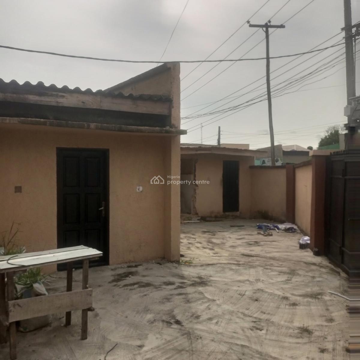 a  4 Bedroom Bungalow with Bq, Off Ogunsanya, Surulere, Lagos, Detached Bungalow for Rent