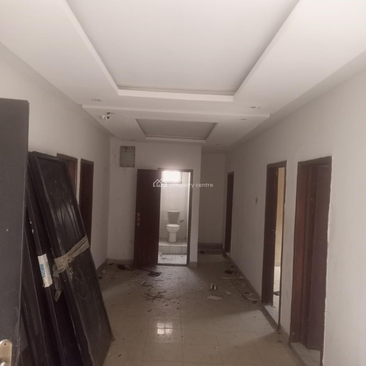 a  4 Bedroom Bungalow with Bq, Off Ogunsanya, Surulere, Lagos, Detached Bungalow for Rent