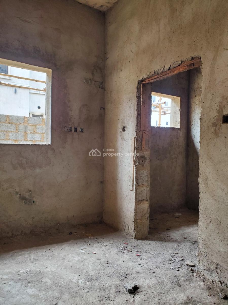 Luxury 5-bedroom Detached Carcass with Bq, Katampe Extension, Katampe, Abuja, Detached Duplex for Sale