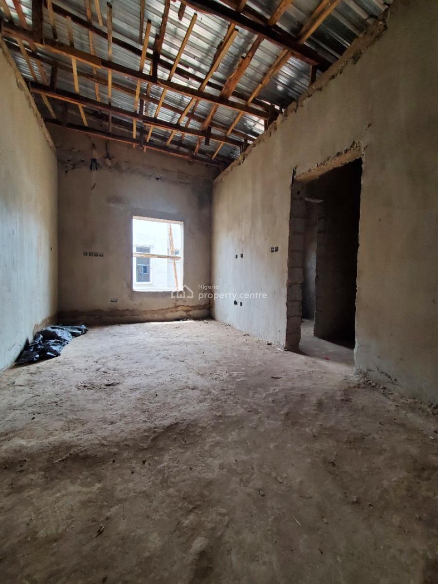 Luxury 5-bedroom Detached Carcass with Bq, Katampe Extension, Katampe, Abuja, Detached Duplex for Sale