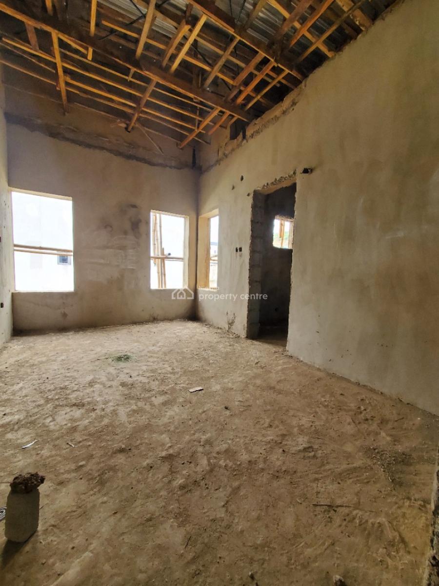 Luxury 5-bedroom Detached Carcass with Bq, Katampe Extension, Katampe, Abuja, Detached Duplex for Sale
