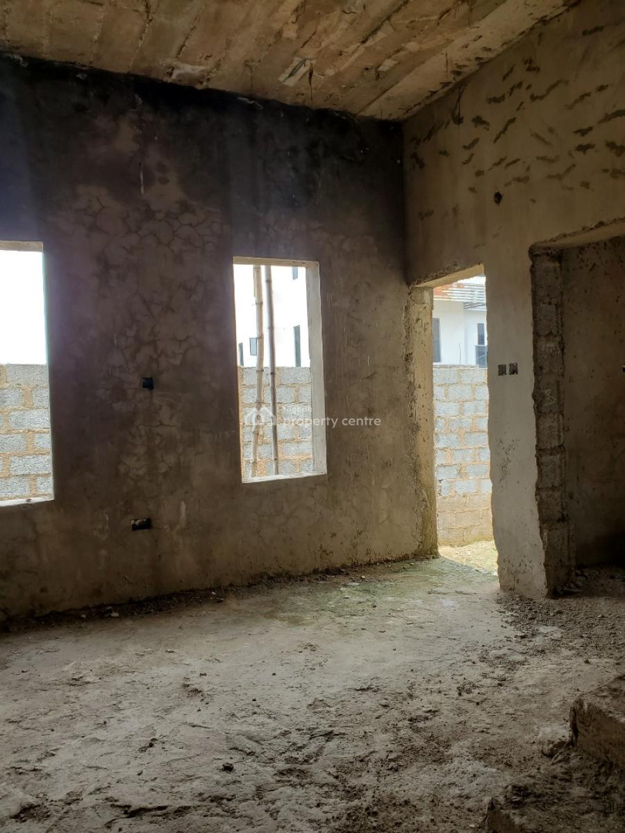 Luxury 5-bedroom Detached Carcass with Bq, Katampe Extension, Katampe, Abuja, Detached Duplex for Sale