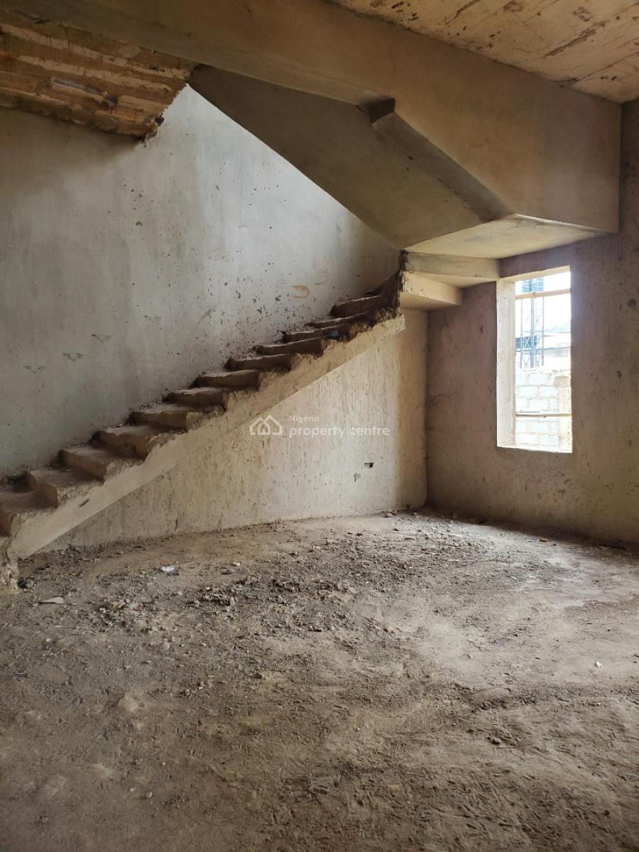 Luxury 5-bedroom Detached Carcass with Bq, Katampe Extension, Katampe, Abuja, Detached Duplex for Sale
