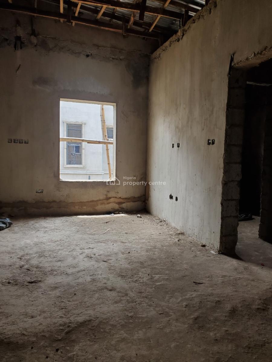 Luxury 5-bedroom Detached Carcass with Bq, Katampe Extension, Katampe, Abuja, Detached Duplex for Sale