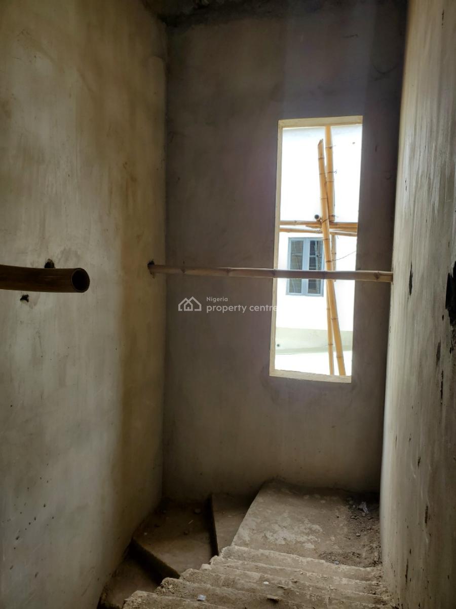 Luxury 5-bedroom Detached Carcass with Bq, Katampe Extension, Katampe, Abuja, Detached Duplex for Sale