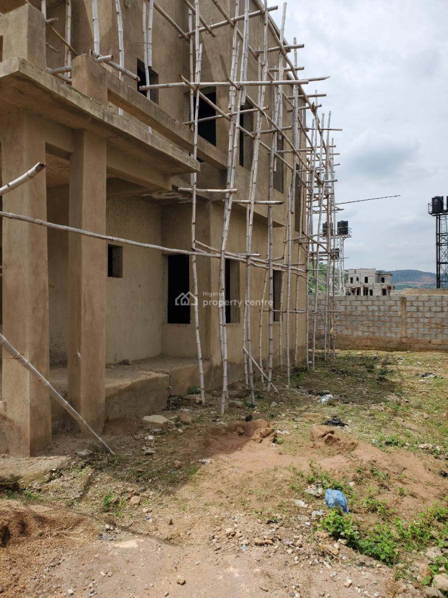 Luxury 5-bedroom Detached Carcass with Bq, Katampe Extension, Katampe, Abuja, Detached Duplex for Sale