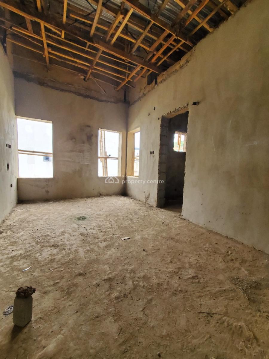 Luxury 5-bedroom Detached Carcass with Bq, Katampe Extension, Katampe, Abuja, Detached Duplex for Sale
