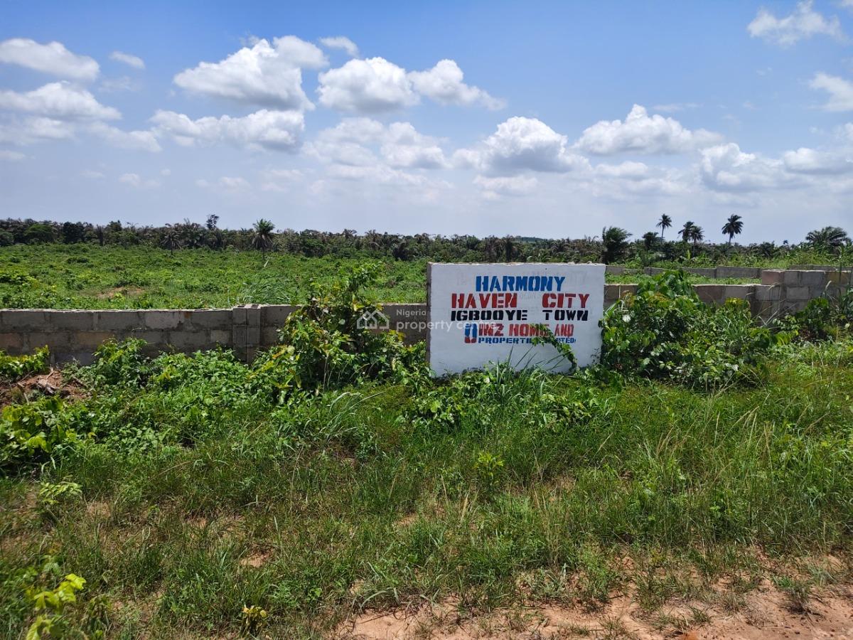 Prime Investment Plots in a Well-planned Estate, Harmony Haven City Estate, Epe, Lagos, Mixed-use Land for Sale