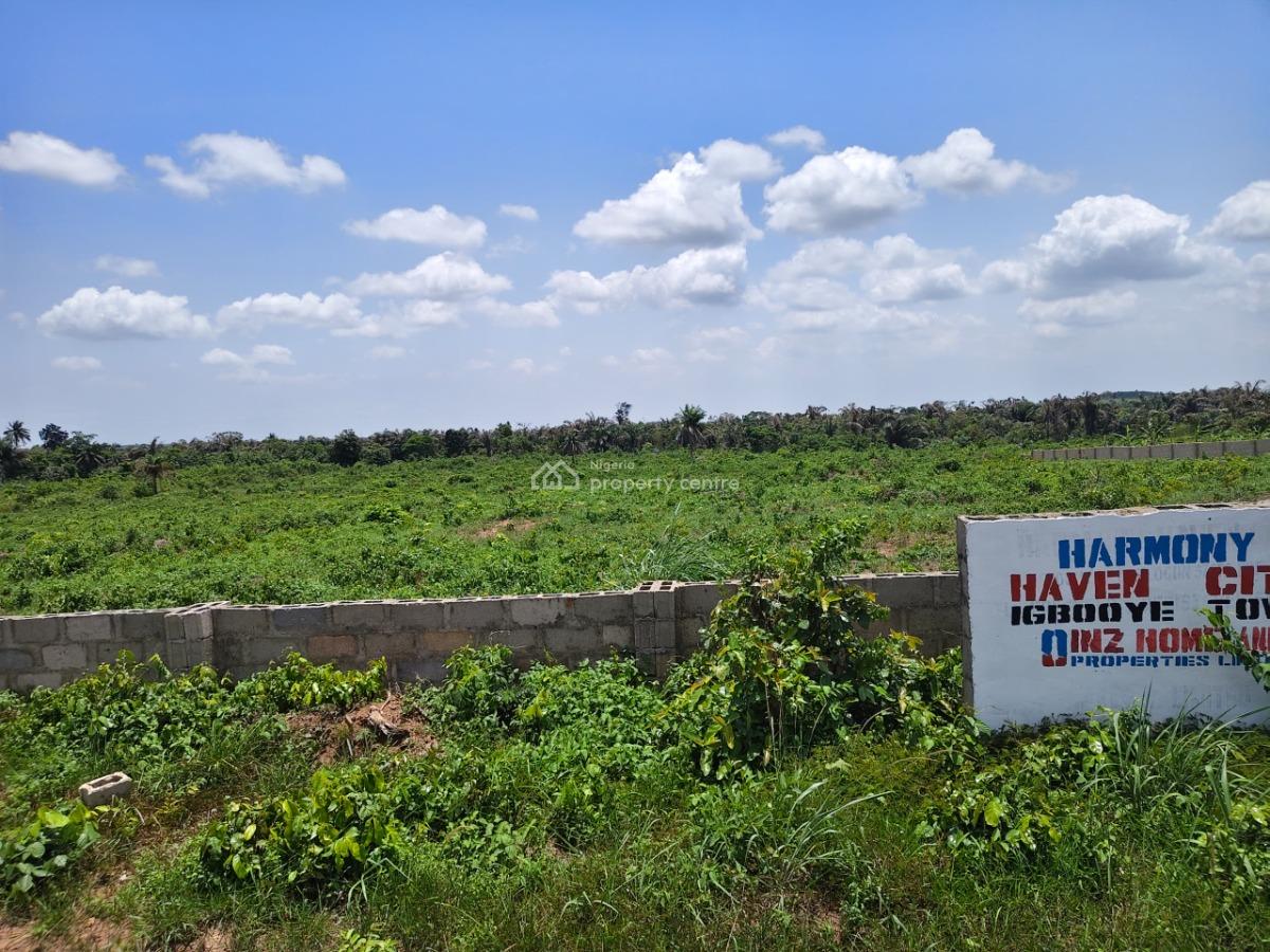 Prime Investment Plots in a Well-planned Estate, Harmony Haven City Estate, Epe, Lagos, Mixed-use Land for Sale