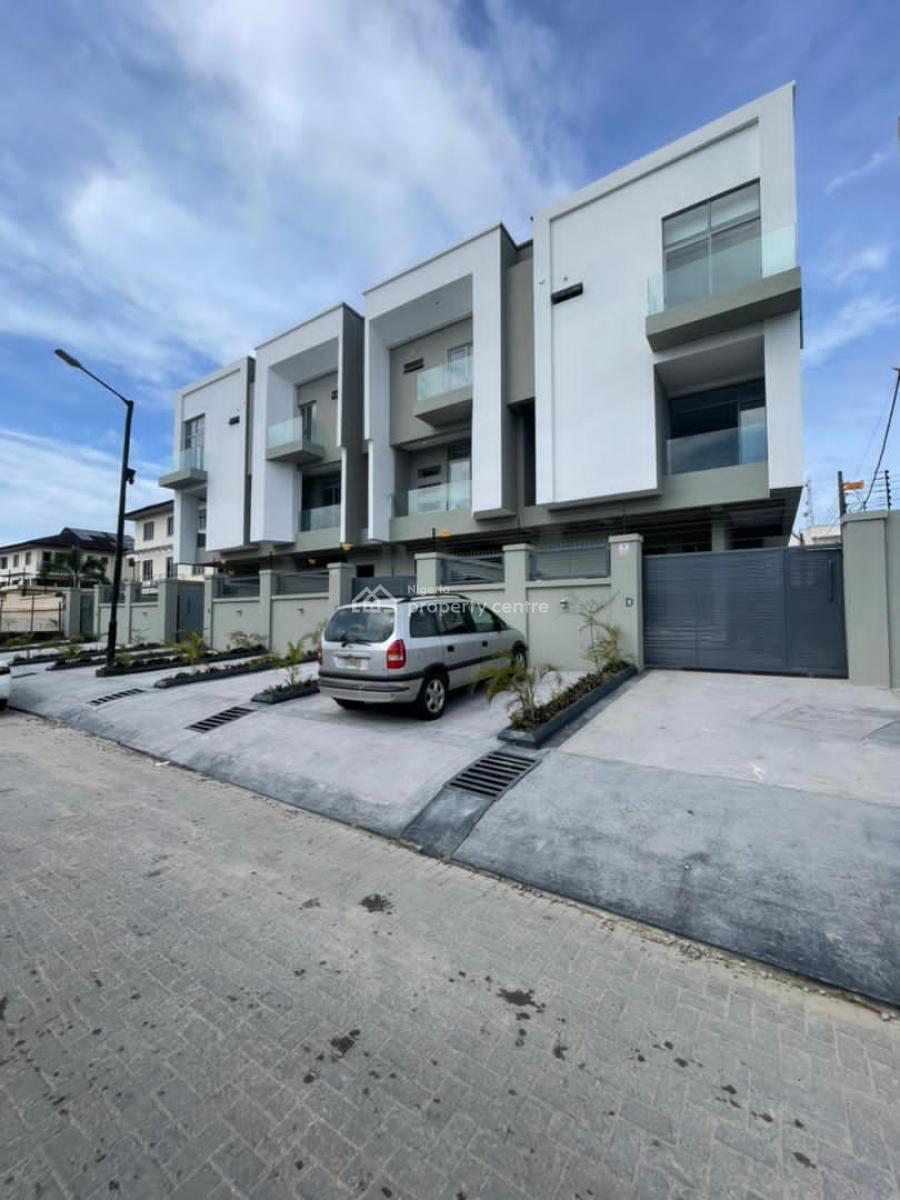 3 & 4bedroom Terrace Duplex 3bedroom : 550m  4bedroom : 600m, Fitted Kitchen with Accessories  - [ ] Modern Day Pop Ceiling  - [ ] D, Lekki Phase 1, Lekki, Lagos, Terraced Duplex for Sale