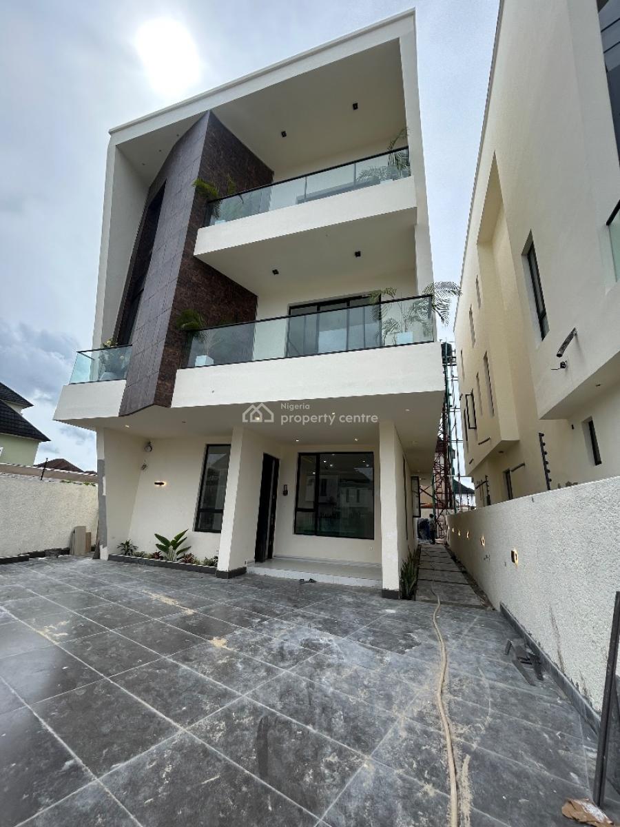 Newly Built and Spacious 5 Bedroom Detached Duplex with Pool, Orchid Road, Lekki, Lagos, Detached Duplex for Sale