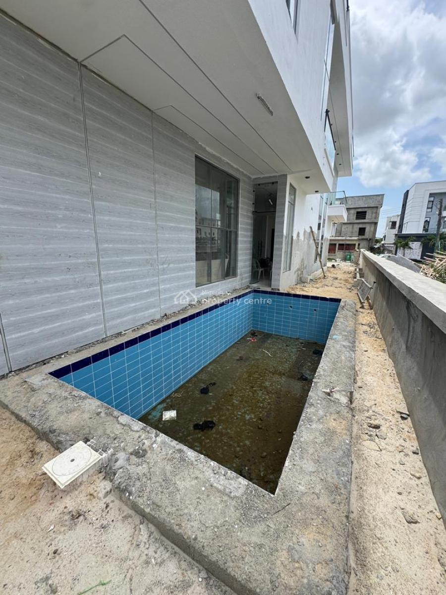 Luxury 5 Bedroom Duplex with Pool, Rooftop Terrace, Gym & Bq, Osapa, Lekki, Lagos, Detached Duplex for Sale