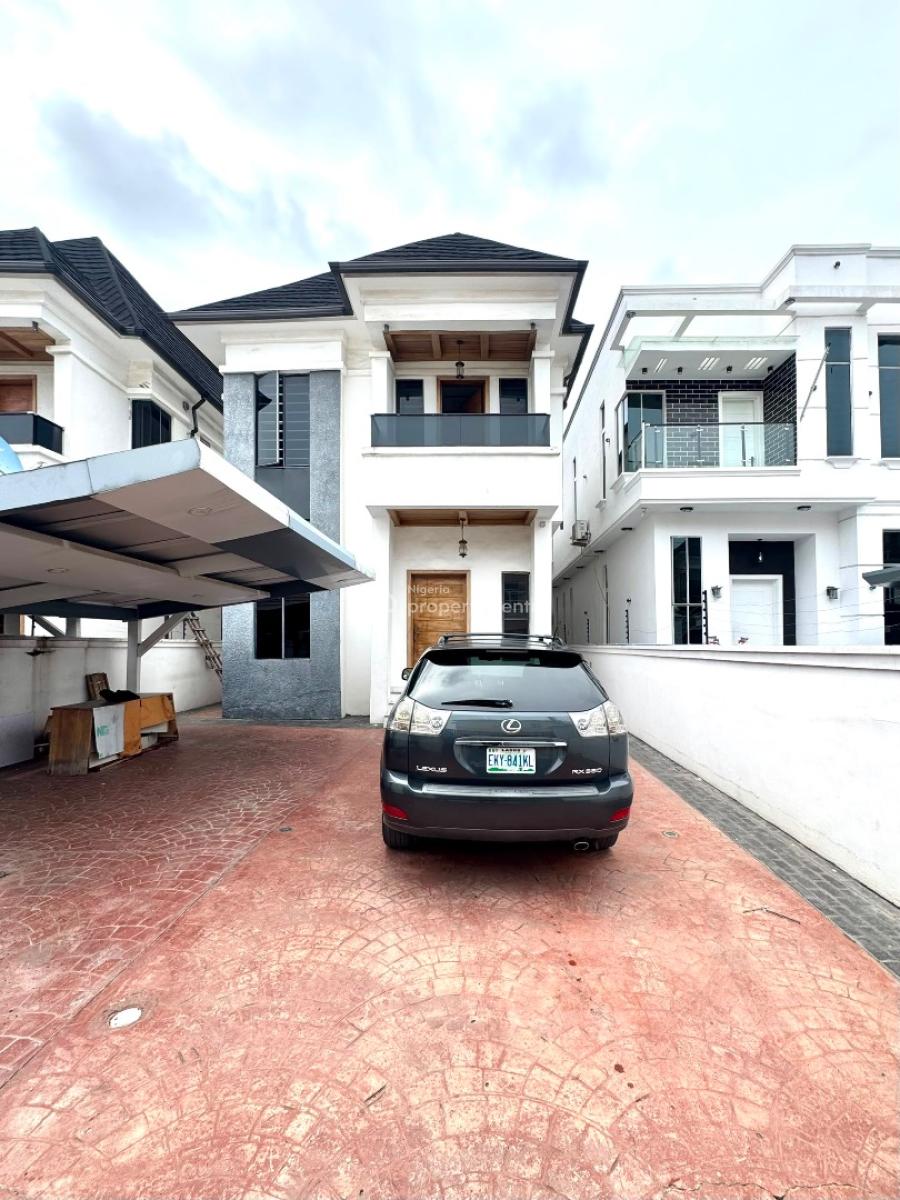 Well Maintained 5 Bedroom Fully Detached Duplex with Swimming Pool, Osapa, Lekki, Lagos, Detached Duplex for Rent