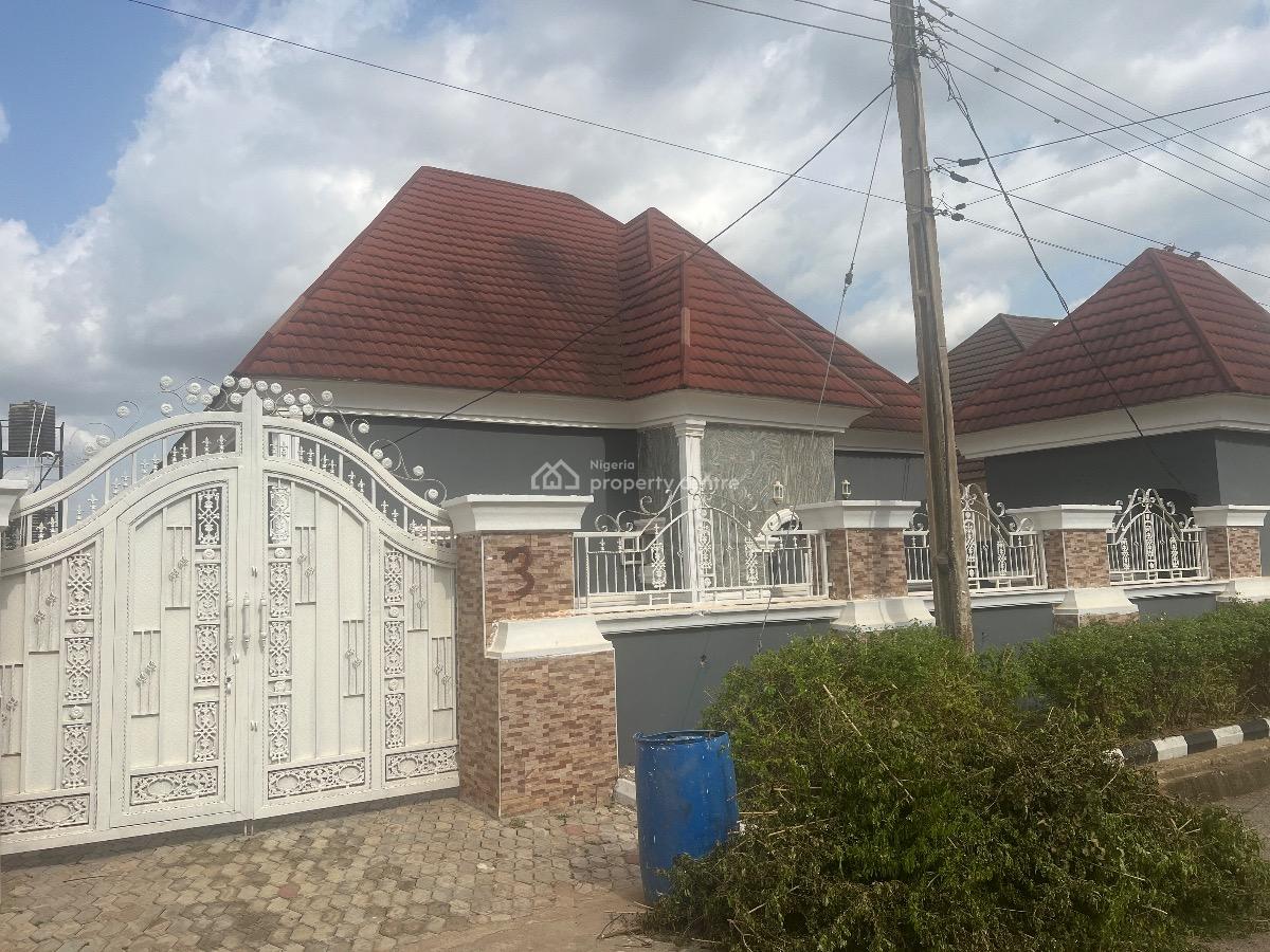 Luxury 3 Bedroom with Gate House, 4. Mobil Street, Lokogoma District, Abuja, Detached Bungalow for Rent