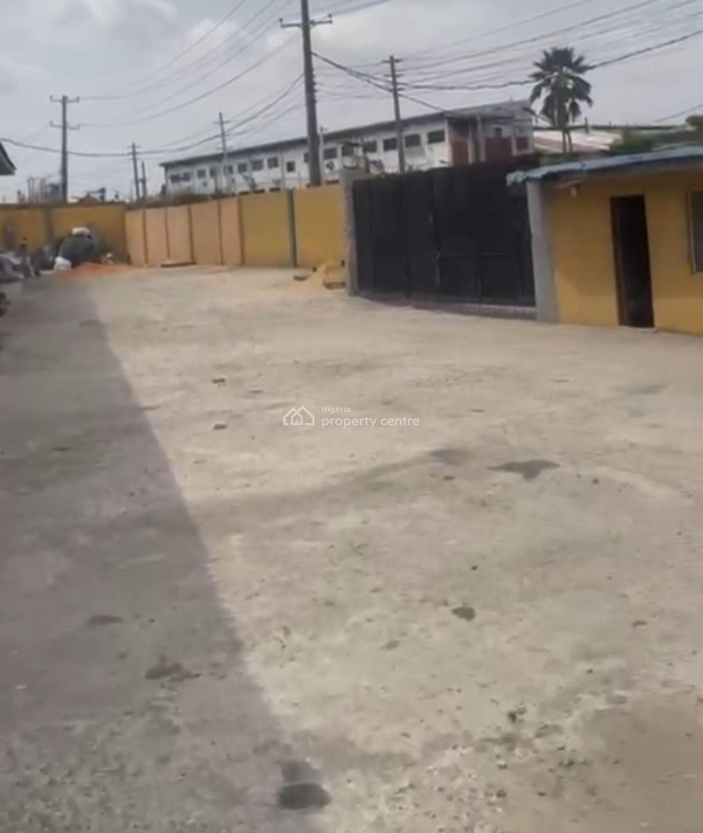 Land with a Warehouse on It, Akilo Road, Ikeja, Lagos, Warehouse for Sale