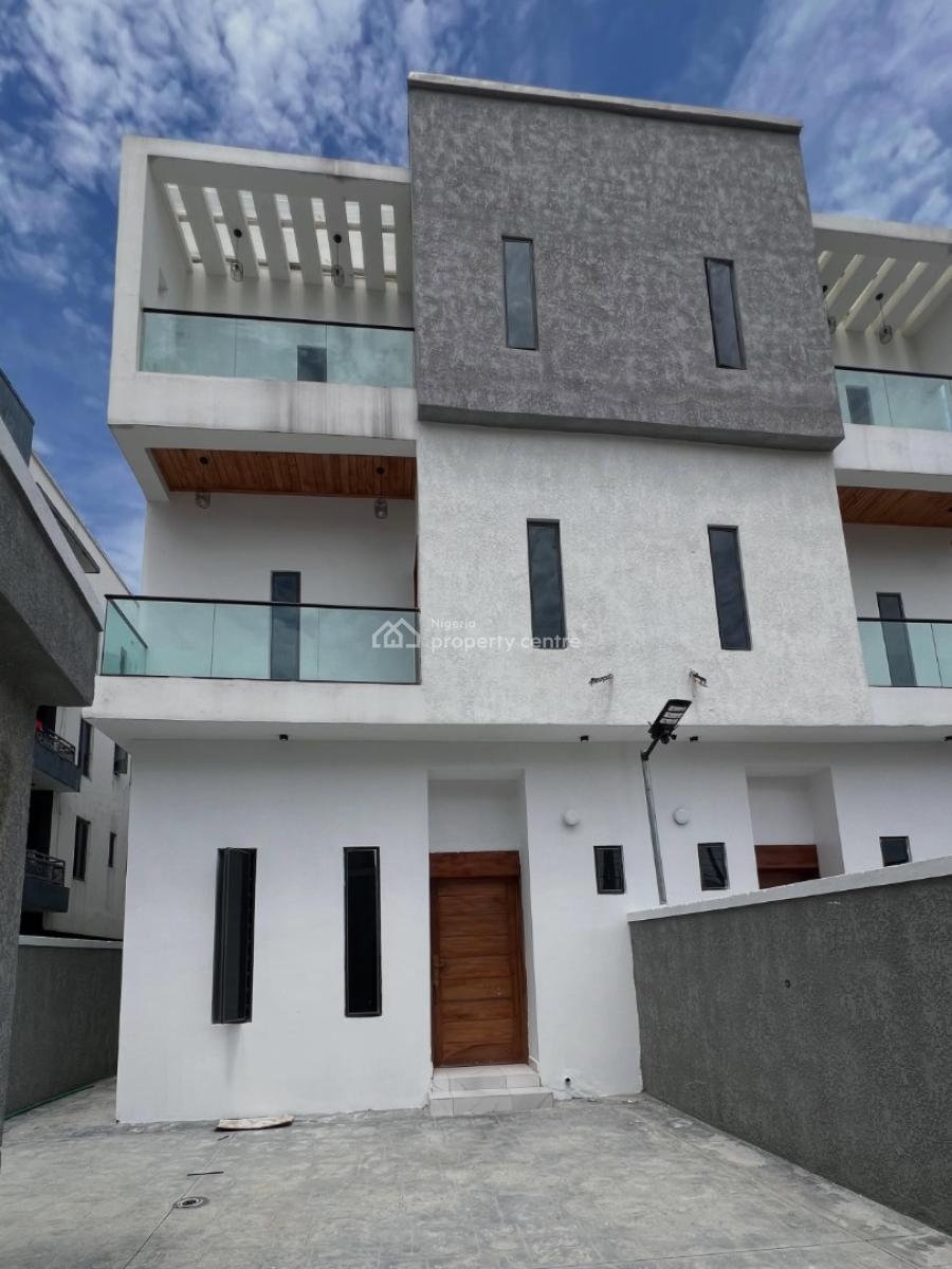 Newly Built 4 Bedroom Semi-detached Duplex + Bq, Ologolo, Lekki, Lagos, House for Rent