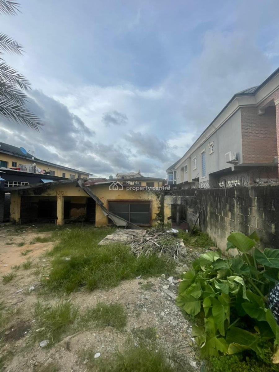 a Dilapidated Bungalow Situated on a Tarred and Easily Accessible Area, Omilani Street, Ijesha, Ijeshatedo, Surulere, Lagos, Residential Land for Sale