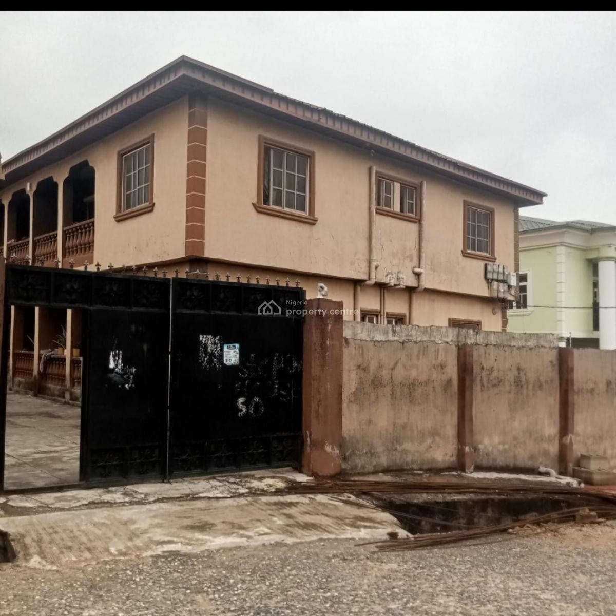 6 Units of 3 Bedrooms Flat & 2 Units of Room and Parlor Self Contain, Elepe Royal Estate Aga, Ikorodu, Lagos, Block of Flats for Sale