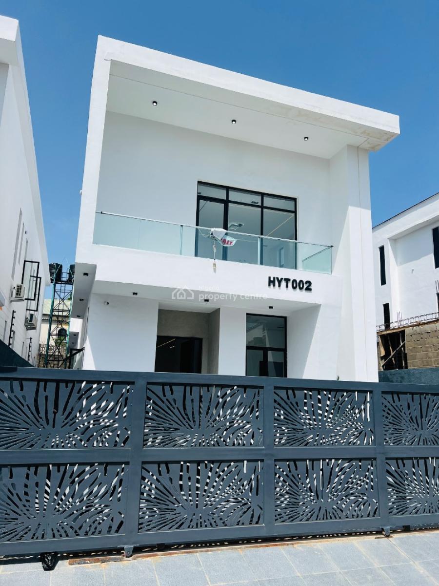 Beautifully Finished 5 Bedroom Detached Duplex with a Swimming Pool Bq, Chevron Toll Gate, Igbo Efon, Lekki, Lagos, Detached Duplex for Sale