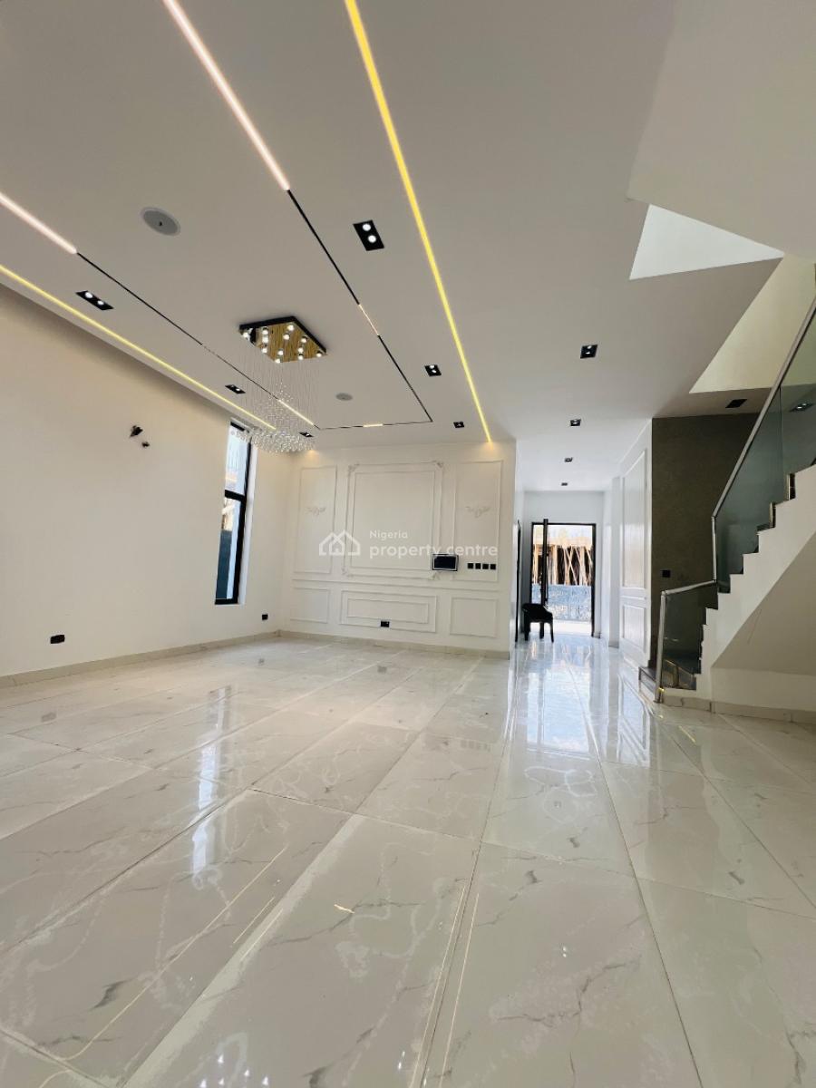 Beautifully Finished 5 Bedroom Detached Duplex with a Swimming Pool Bq, Chevron Toll Gate, Igbo Efon, Lekki, Lagos, Detached Duplex for Sale