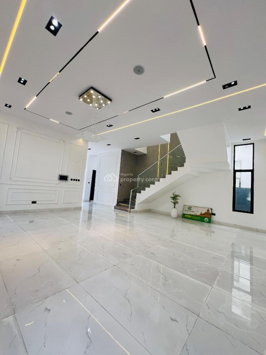 Beautifully Finished 5 Bedroom Detached Duplex with a Swimming Pool Bq, Chevron Toll Gate, Igbo Efon, Lekki, Lagos, Detached Duplex for Sale