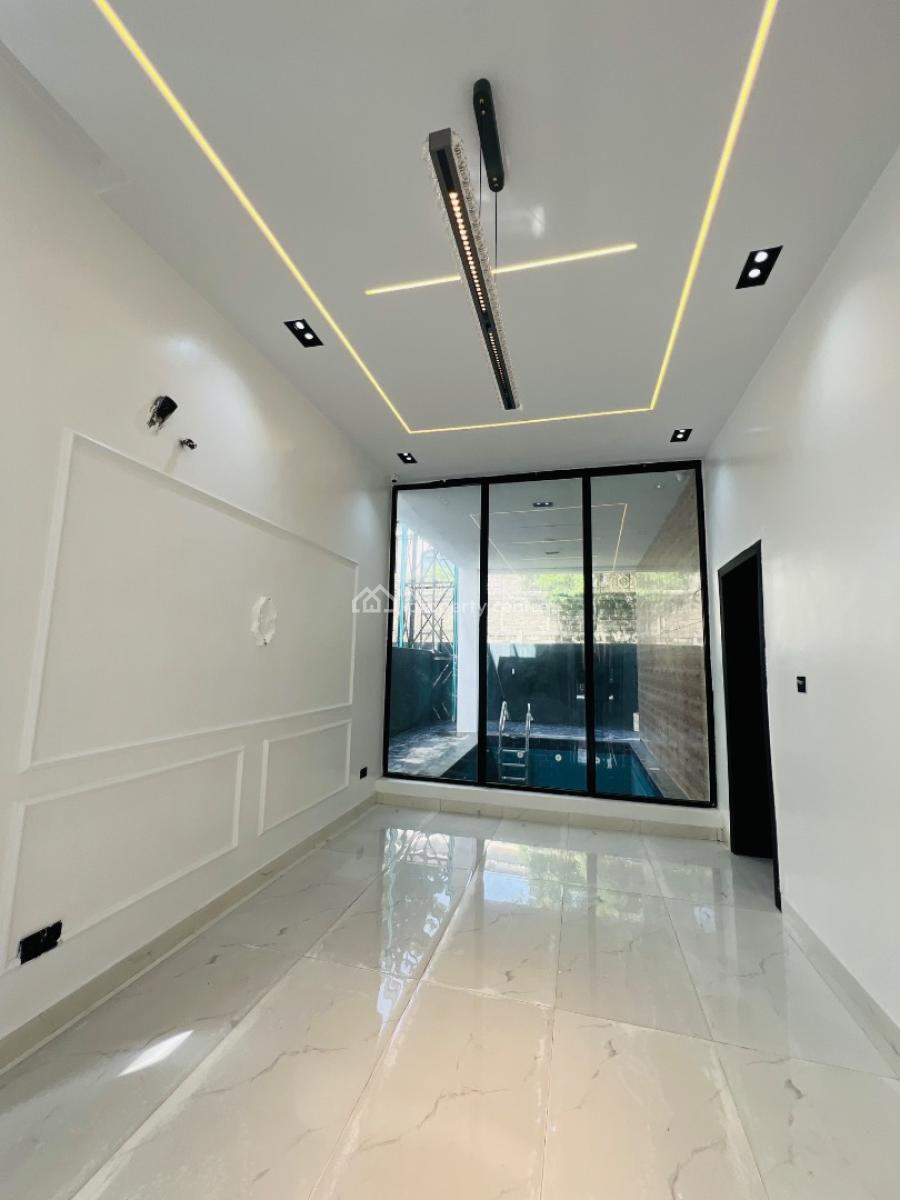 Beautifully Finished 5 Bedroom Detached Duplex with a Swimming Pool Bq, Chevron Toll Gate, Igbo Efon, Lekki, Lagos, Detached Duplex for Sale