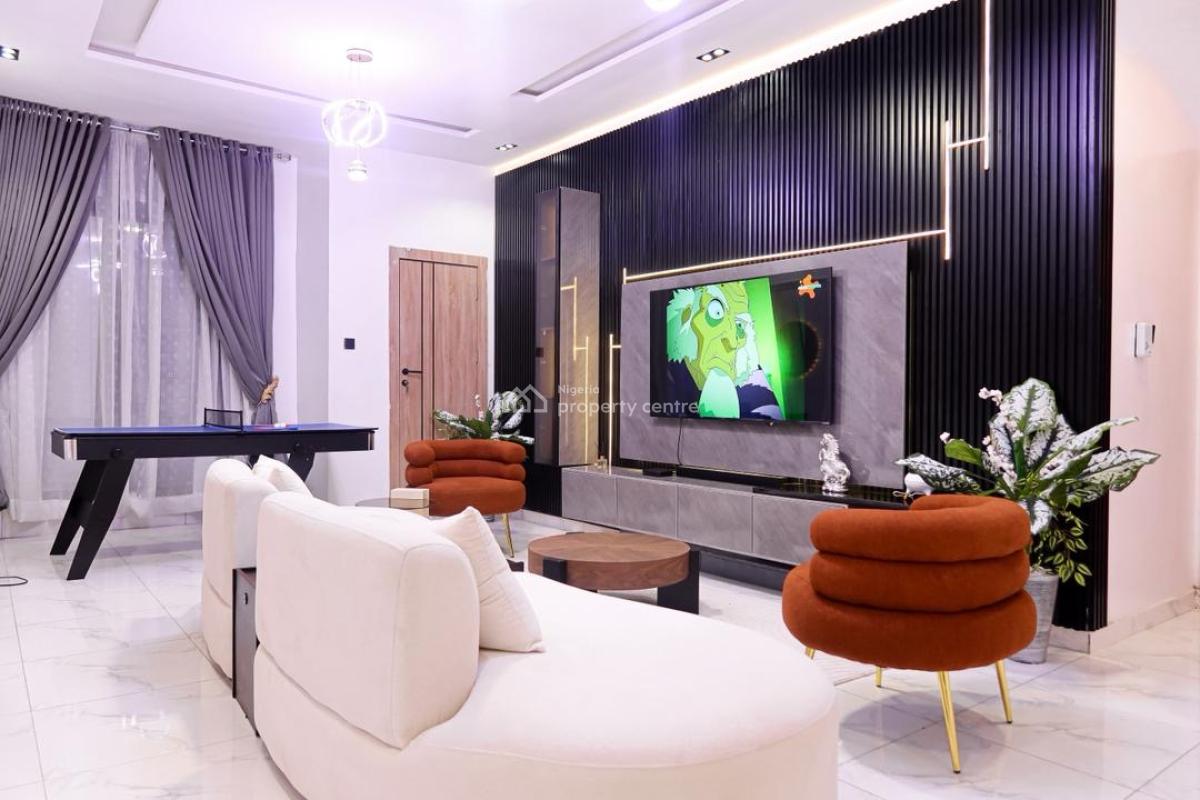 Luxury 2 Bedroom Apartment with Ps5, Snooker, Pool and Gym, Ologolo, Lekki, Lagos, Flat / Apartment Short Let