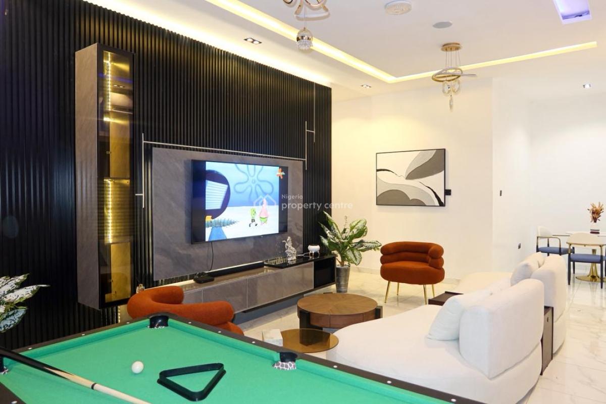 Luxury 2 Bedroom Apartment with Ps5, Snooker, Pool and Gym, Ologolo, Lekki, Lagos, Flat / Apartment Short Let