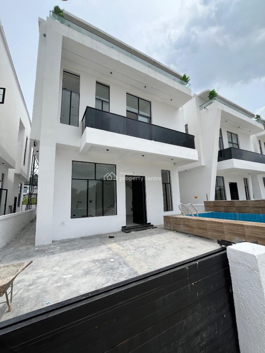Luxury 4bedroom with Bq & Pool in a Beautiful Est, an Estate Beside Lbs, Olokonla Ajah, Ajah, Lagos, Detached Duplex for Sale