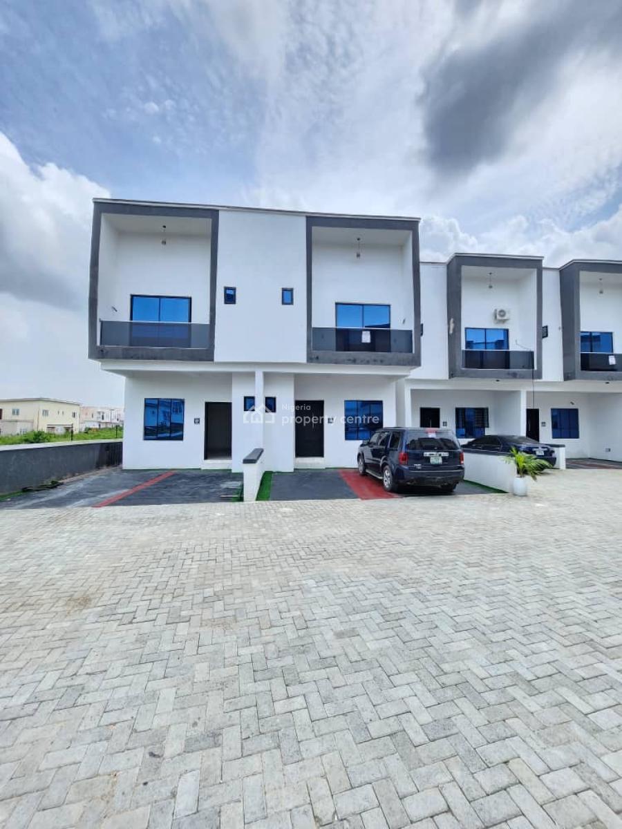 4 Bedroom Semi-detached Duplex, General Paint, Ajah, Lagos, Terraced Duplex for Sale