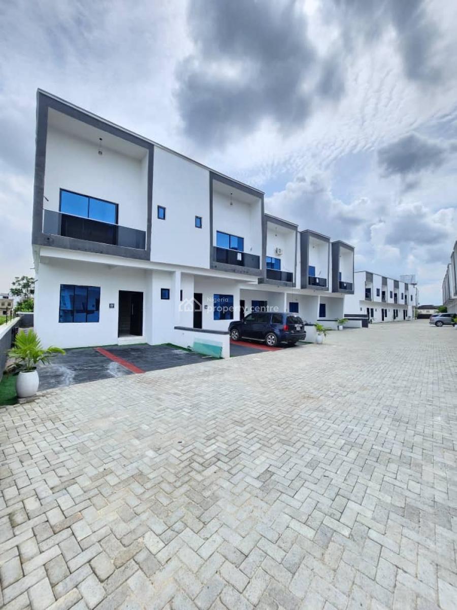 4 Bedroom Semi-detached Duplex, General Paint, Ajah, Lagos, Terraced Duplex for Sale