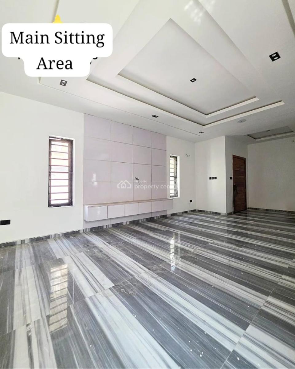 Spacious Detached 4bedroom Duplex ,pool,bq, Big Compound,secure Estate, Chevron Road, Lekki, Lagos, Detached Duplex for Sale