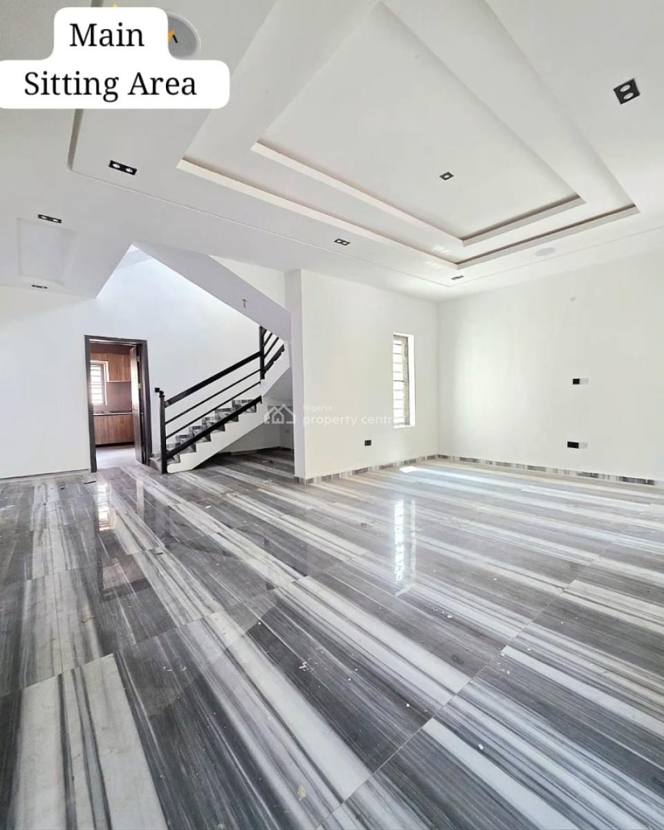 Spacious Detached 4bedroom Duplex ,pool,bq, Big Compound,secure Estate, Chevron Road, Lekki, Lagos, Detached Duplex for Sale