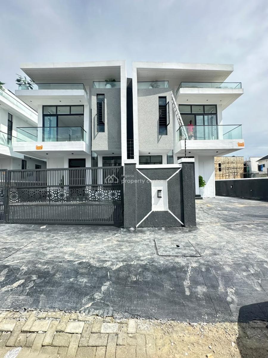 Newly Built & Charming 4 Bedroom Duplex with a Bq, Ikota, Lekki, Lagos, Detached Duplex for Sale