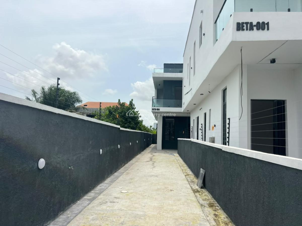 New 4 Bedroom Semi Detached Duplex, Lekki Scheme Estate, Surulere, Lagos, Semi-detached Duplex for Sale