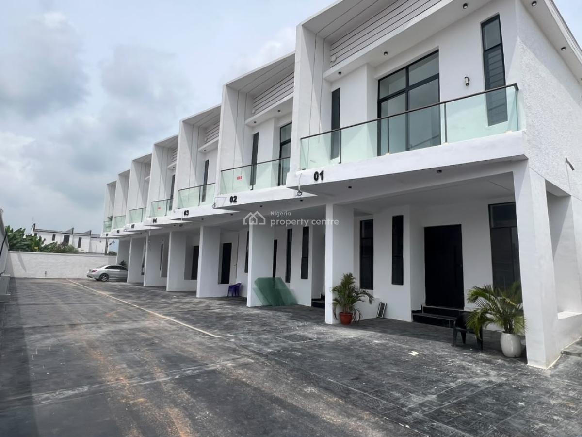 2 Bedroom Terrace Duplex with Bq, Lekki Scheme 2 Estate, Lekki, Lagos, Terraced Duplex for Sale