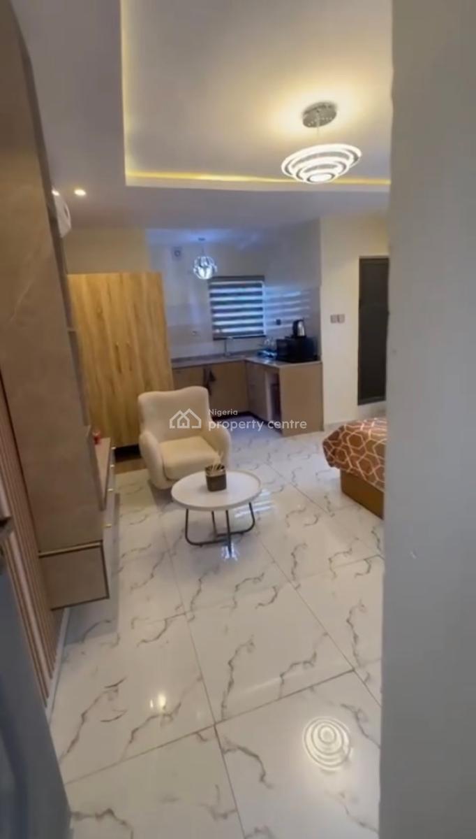 a Fully Furnished Self Contain with 24 Hours Light, Tv, Bed, Pedro, Gbagada, Lagos, Self Contain (single Rooms) for Rent