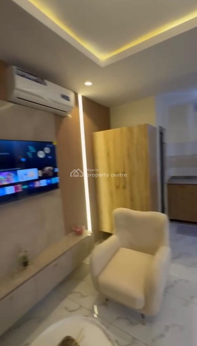 a Fully Furnished Self Contain with 24 Hours Light, Tv, Bed, Pedro, Gbagada, Lagos, Self Contain (single Rooms) for Rent