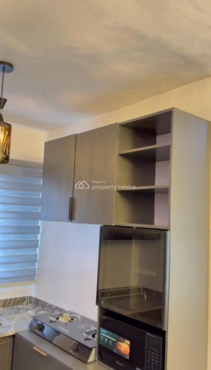 Fully Furnished Self Contain with 24 Hours Light, Bed, Ac, Tv, Wardrob, Pedro, Gbagada, Lagos, Self Contain (single Rooms) for Rent
