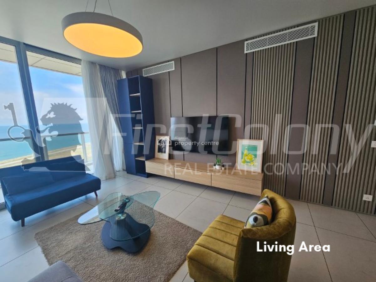 Premium 3 Bedroom Furnished Apartment (ocean View), Eko Atlantic City, Lagos, Flat / Apartment for Rent
