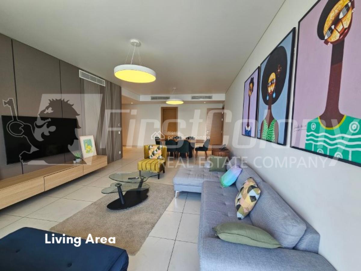 Premium 3 Bedroom Furnished Apartment (ocean View), Eko Atlantic City, Lagos, Flat / Apartment for Rent