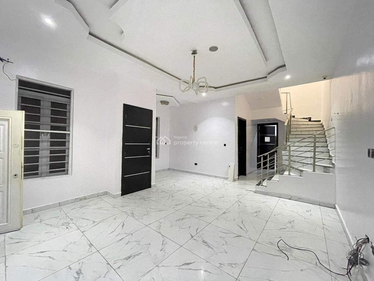 4 Bedroom Semi Detached Duplex + Bq, Chevron, Lekki Expressway, Lekki, Lagos, Semi-detached Duplex for Rent