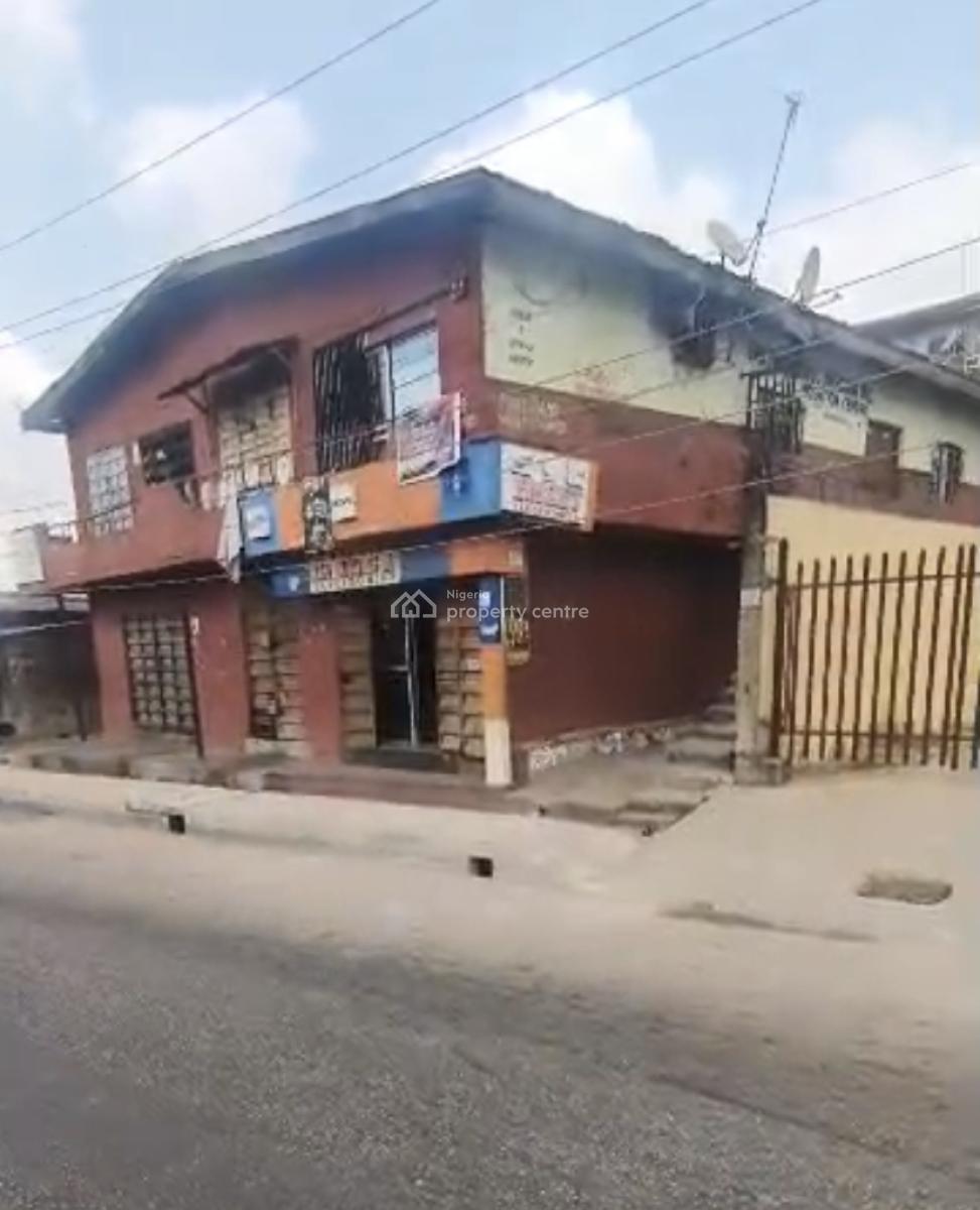a Story Building Sitting on a Full Plot of Land, Lawanson, Surulere, Lagos, House for Sale