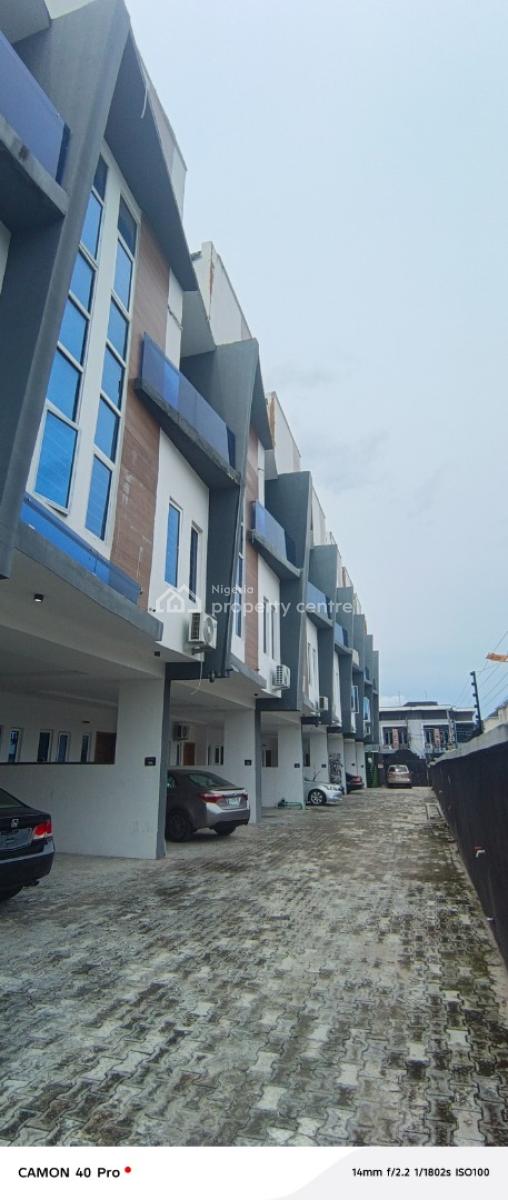 Brand New 4 Bedroom and Bq Terrace House in Ikate, Salem Ikate Area, Lekki Phase 1, Lekki, Lagos, Terraced Duplex for Rent